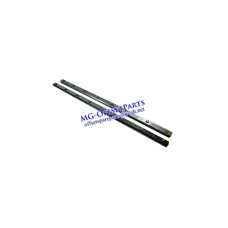 68.006.002F Heidelberg SM72 SORM Offset Presses Blanket Bar 760mm Assembly Clamping Bars replacement