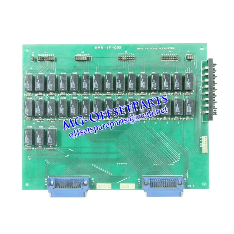 KMR-IF-D02, 5GX-4400-010, 5GX-6700-020, Komori Original Control Panel, Komori used parts