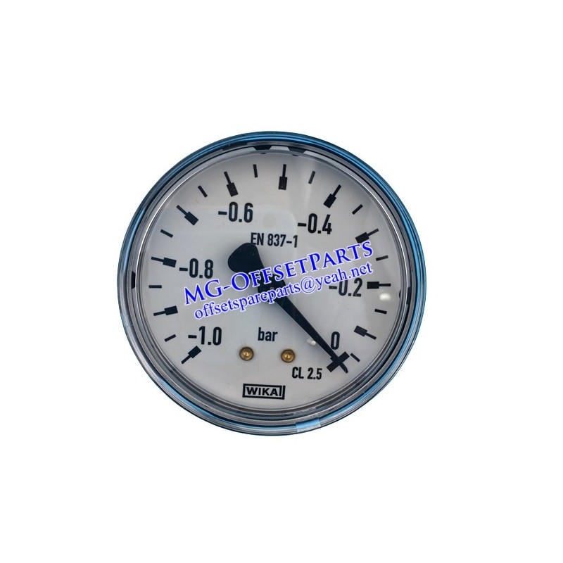 00.540.0224,Original used heidelberg machine Manometer 315 EG 6316