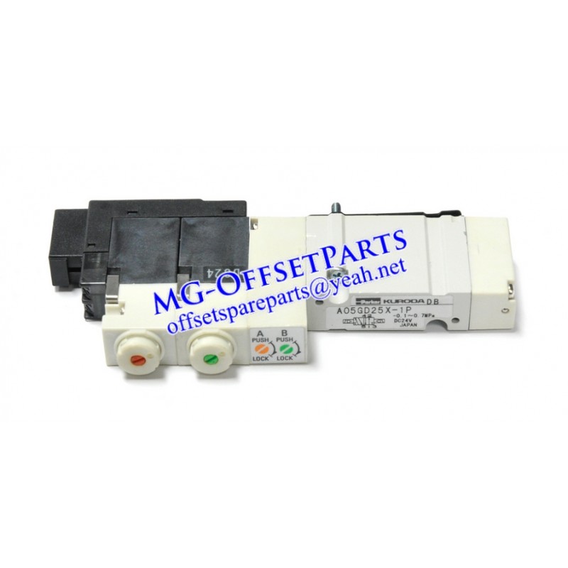 thumbnail image 2 of K20PS25-200DP Solenoid Valve For Komori Offset Printing – 3Z0-8101-100, New 2 of 6