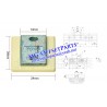 00.580.6902/01,HD machine slide plate NW-11-27