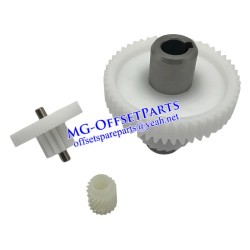 91.105.1161 3Pcs Gear Set For Heidelberg Printing Machine Chassis Replacement New