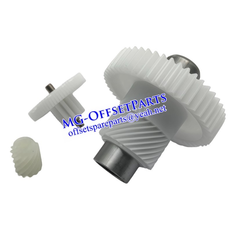 91.105.1161 3Pcs Gear Set For Heidelberg Printing Machine Chassis Replacement New