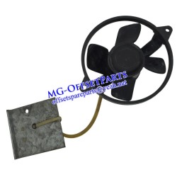 20244b Axial Cooling Fan With Resistor Plate For Polar Printing Machine