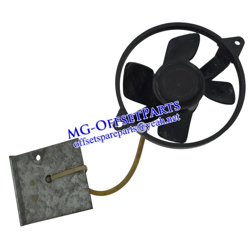 20244b Axial Cooling Fan With Resistor Plate For Polar Printing Machine