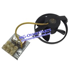 20244b Axial Cooling Fan With Resistor Plate For Polar Printing Machine