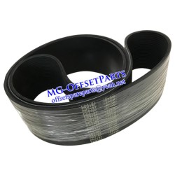 00.270.0162 V-Ribbed Belt 25PK21971b For Heidelberg CD02/SM02/SX102/CX102 Printing Machine