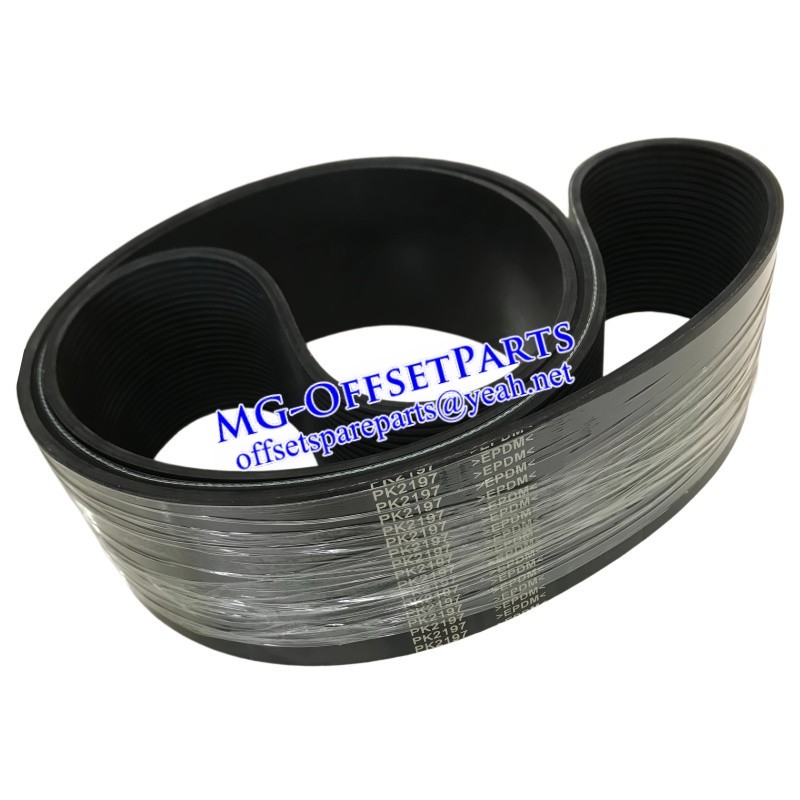 00.270.0162 V-Ribbed Belt 25PK21971b For Heidelberg CD02/SM02/SX102/CX102 Printing Machine