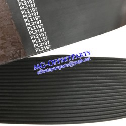 00.270.0101 & 00.270.0153 V-Ribbed Belt 19PL21971-A For Heidelberg CD102/SM102/SX02/CX02 Printing Machine