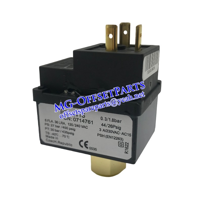 PS3-W1S Pressure Switch for Heidelberg Printing Machine