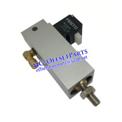 92.184.1011 92.184.1011/01 ESM-25-30-P-SA Cylinder/Valve Unit for Heidelberg SM52 SX52