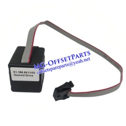 61.186.5611 Geared Motor for Heidelberg SM52/SM74/SM102 Printing Machine