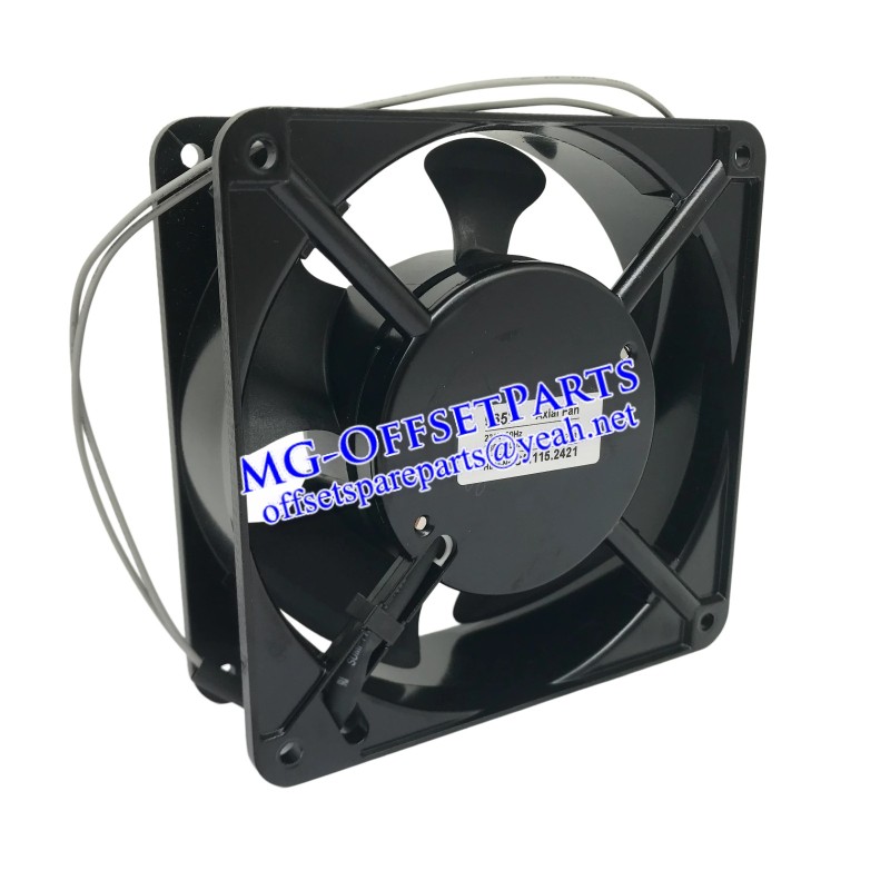 C5.115.2421 Axial Fan 119x38 for Heidelberg XL75/PM74/QM46 Printing Machine Spare Parts