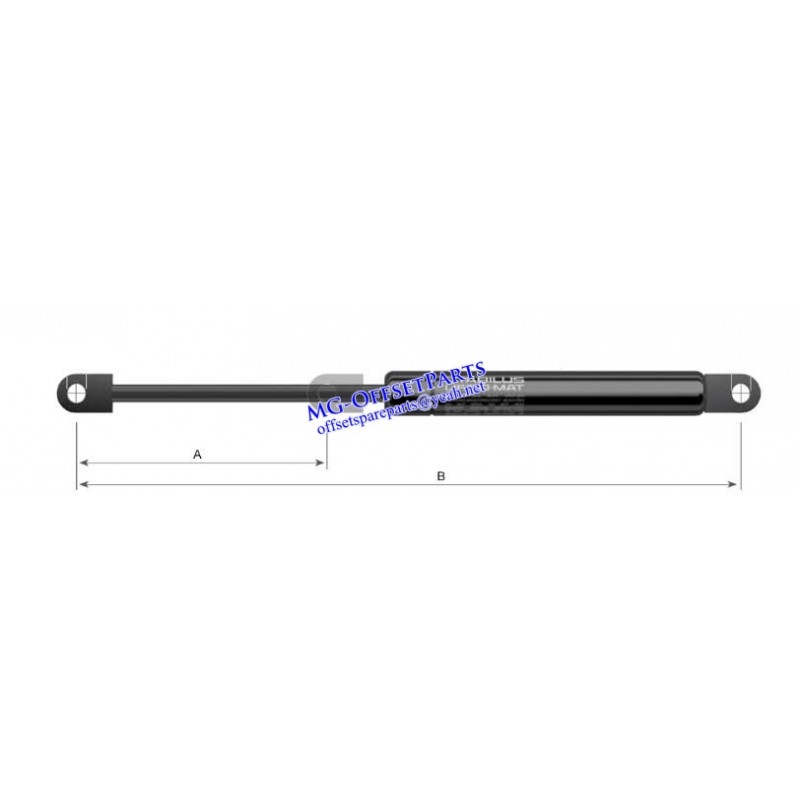 Pneumatic spring 00.580.3986, 00.580.3986